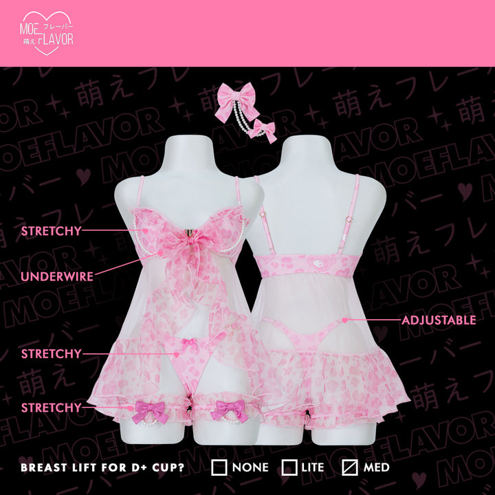 Vday Gloomy Bear Gyaru Babydoll Lingerie