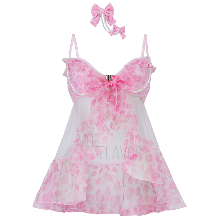 Vday Gloomy Bear Gyaru Babydoll Lingerie