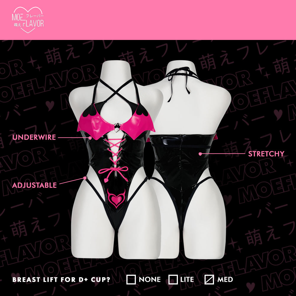 Succubus Verosika Helluva Boss Bodysuit