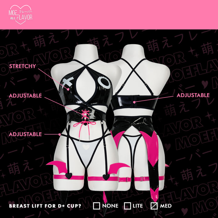 Succubus Verosika Helluva Boss Lingerie