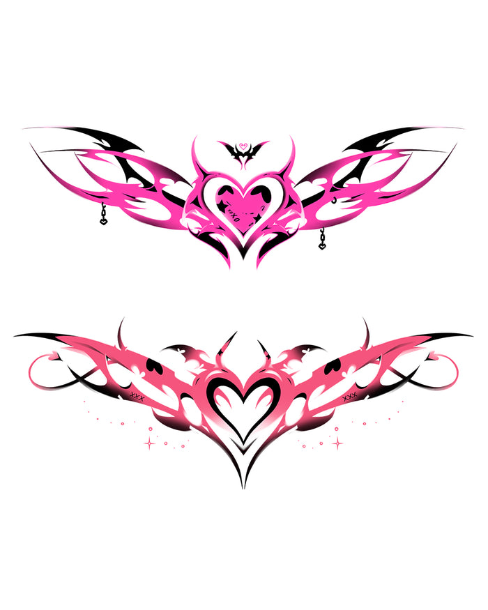 Verosika Succubus Tattoos
