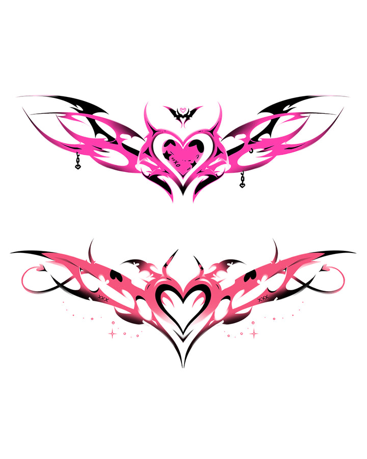 Verosika Succubus Tattoos