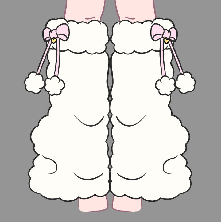 Pre-Order Blushing Lamb Leg Warmers