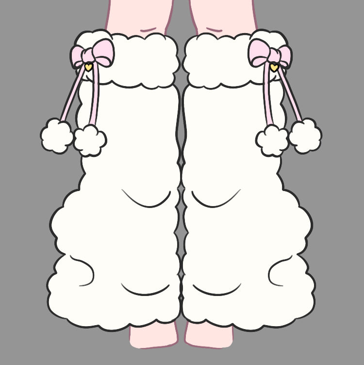 Pre-Order Blushing Lamb Leg Warmers