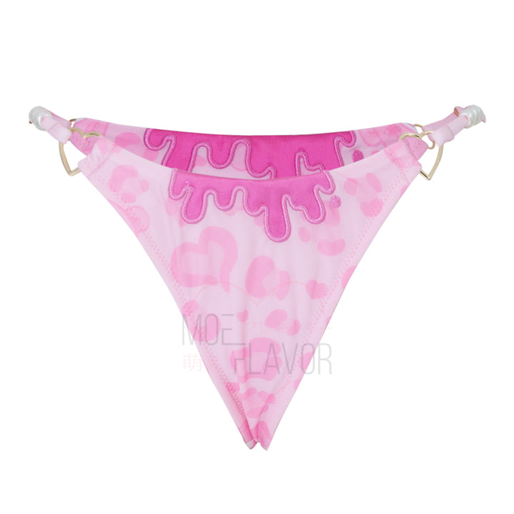 Vday Gloomy Bear Gyaru Corset Top and Underwear Lingerie