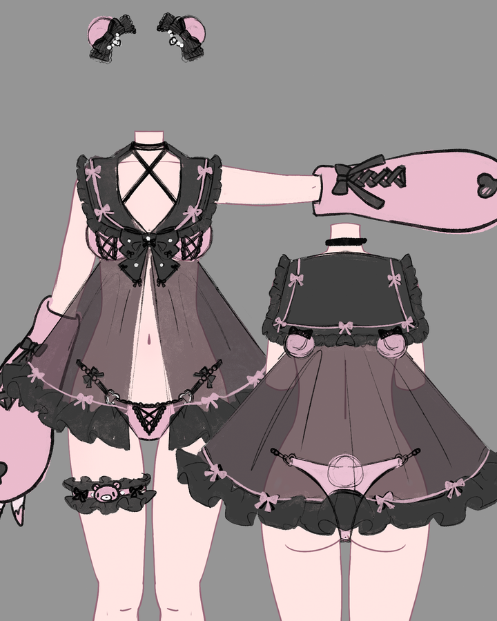 Gloomy Bear Jirai Kei Babydoll