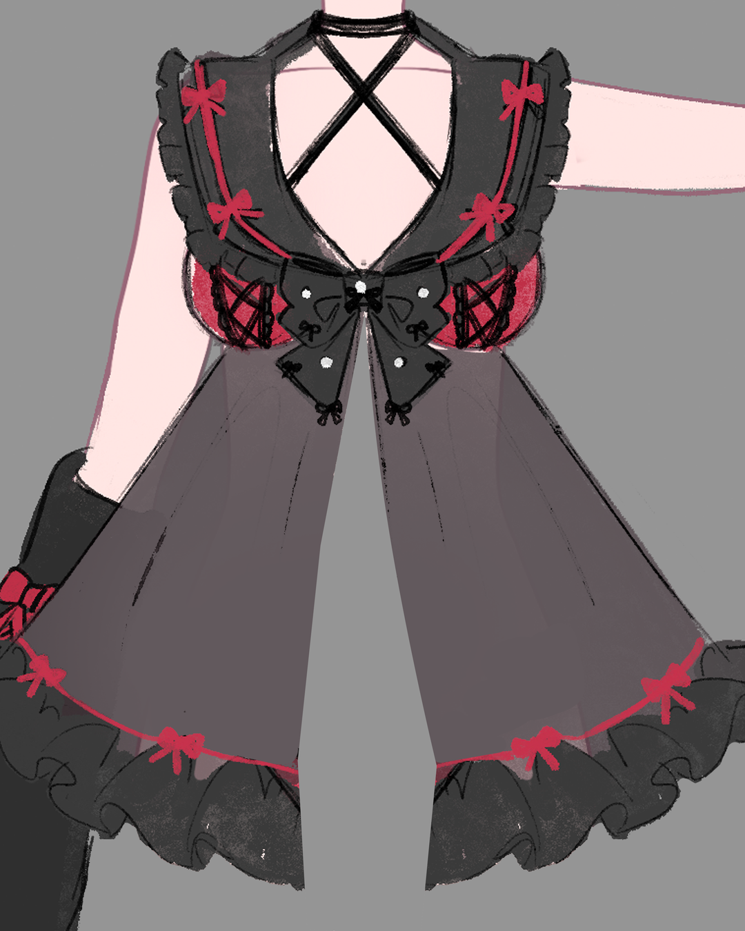 Gloomy Bear Jirai Kei Babydoll