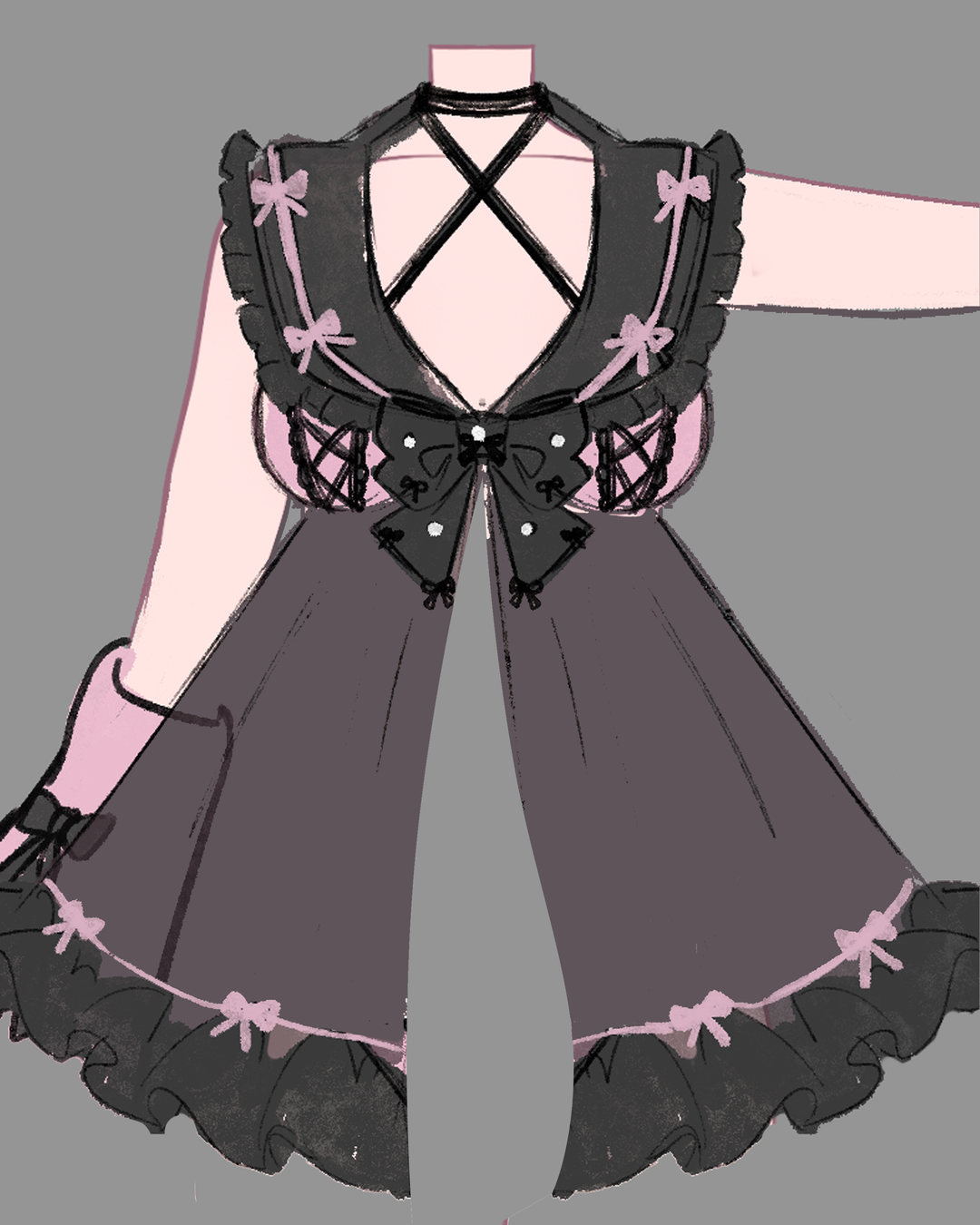 Gloomy Bear Jirai Kei Babydoll