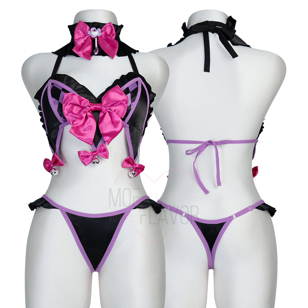 Ironmouse Clown Lingerie Bikini Style