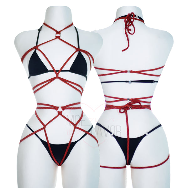 Perfect Shibari Cosplay Lingerie| Bondage Lingerie | MOEFLAVOR – MOEFLAVOR  INTL