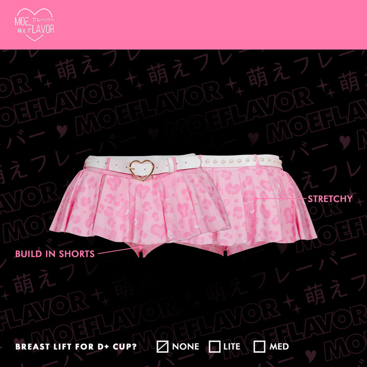 Vday Gloomy Bear Gyaru Mini Skirt