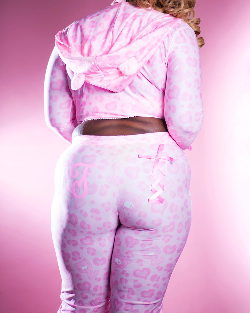 Vday Gloomy Bear Gyaru Track Hoodie/Pants