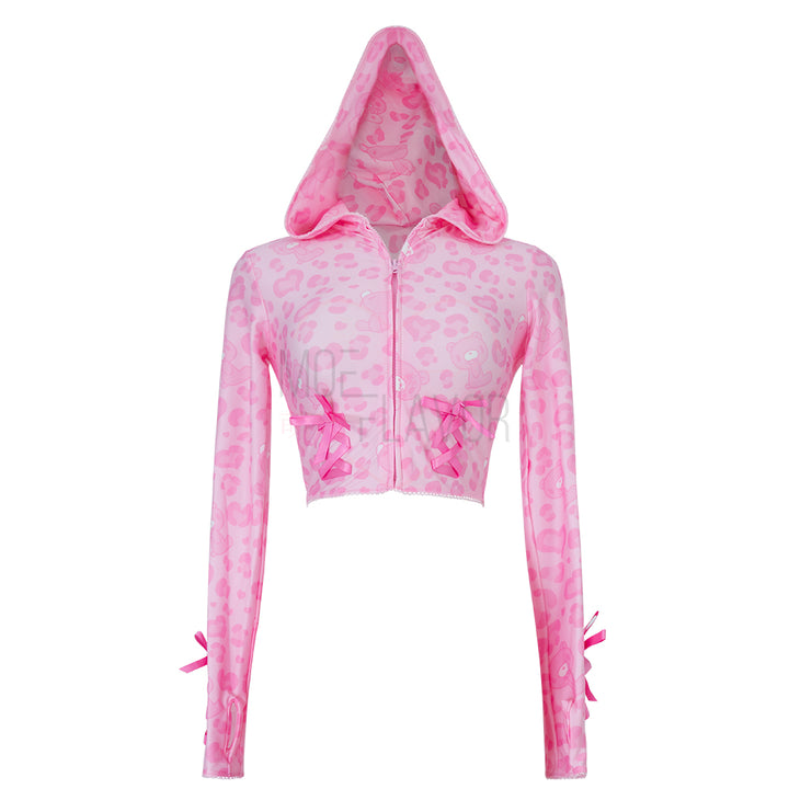 Vday Gloomy Bear Gyaru Track Hoodie/Pants