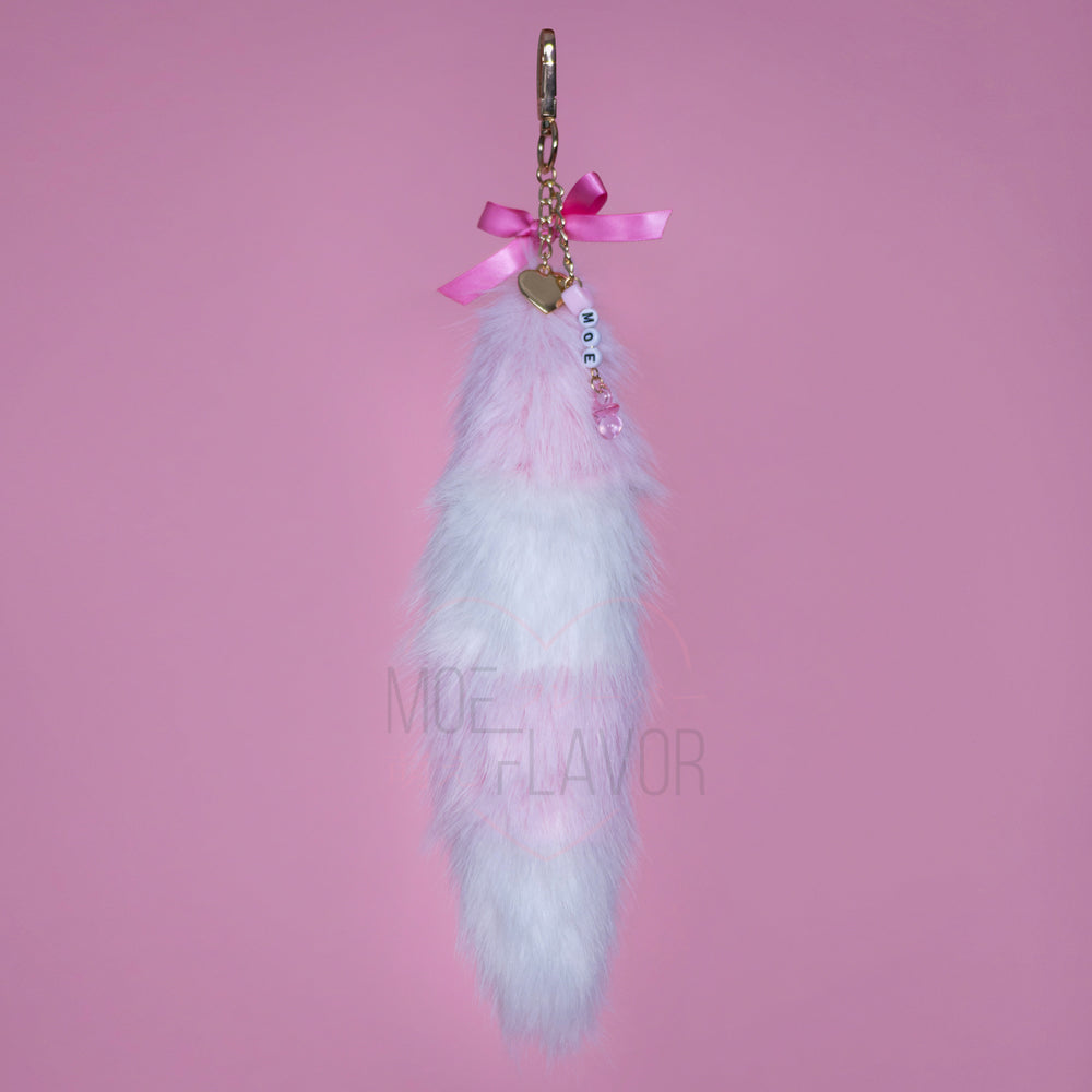 Vday Gloomy Bear Gyaru Fox Tail Key Chain