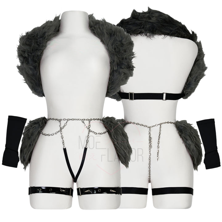 Loona Helluva Boss Wolf Accessory Set Costume