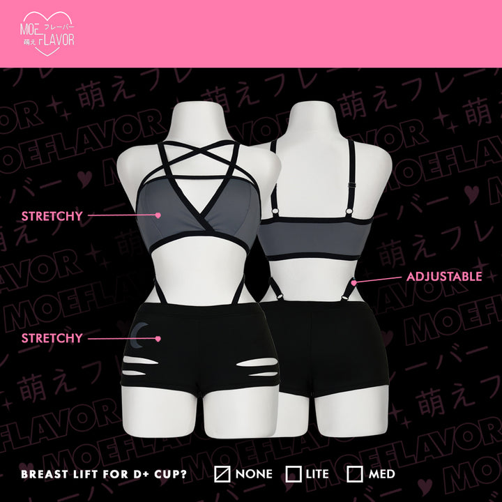 Loona Helluva Boss Wolf Top and Shorts Outfit