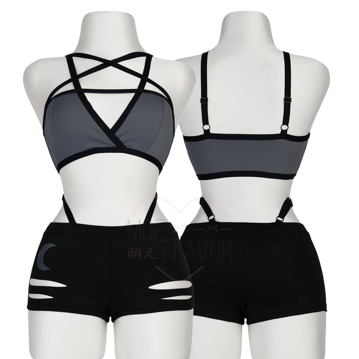 Loona Helluva Boss Wolf Top and Shorts Outfit