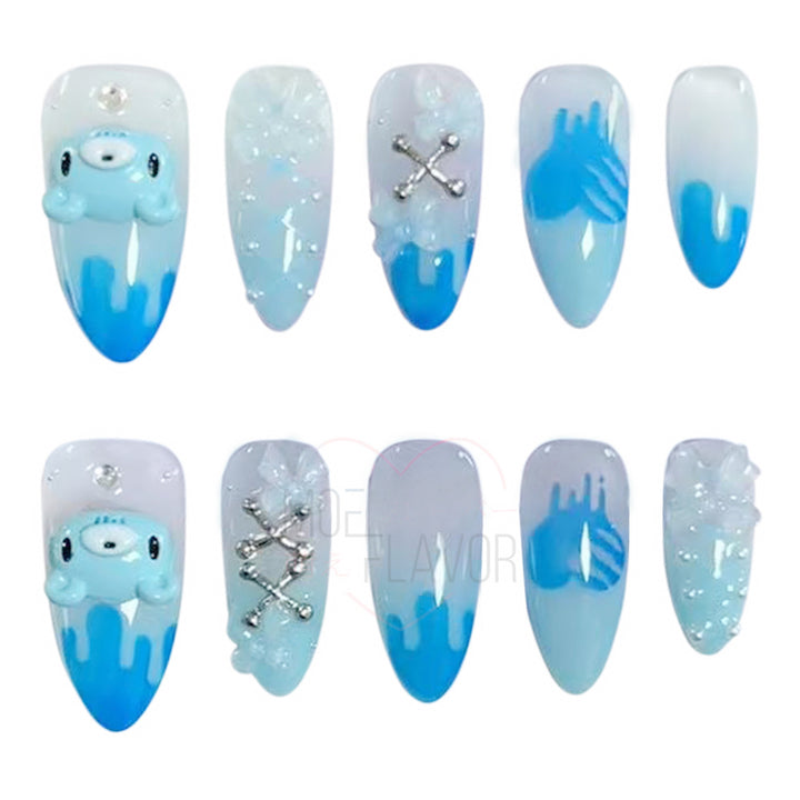 Pre-Order Press-On Nails [MF x Gloomy Bear]