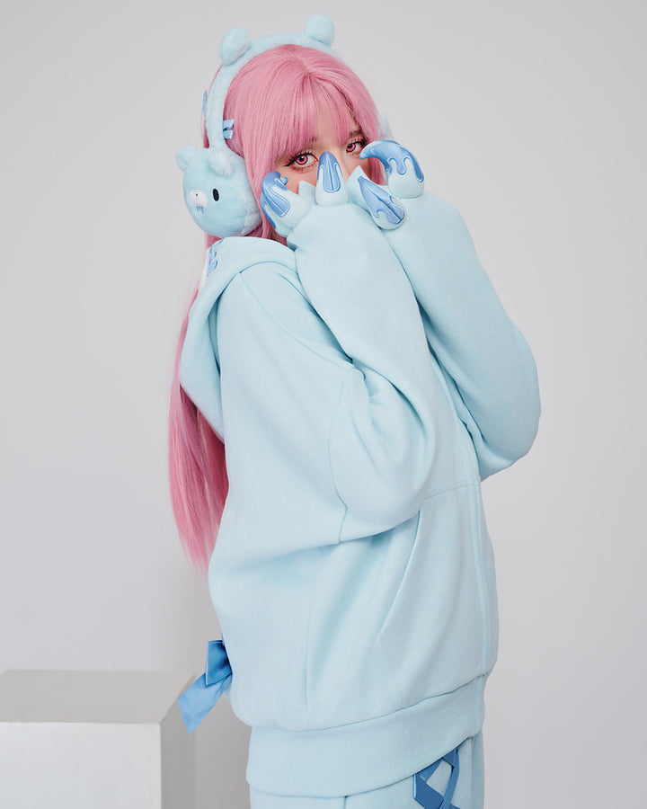 Pre-Order Pastel Winter Hoodie [MOEFLAVOR x Gloomy Bear]