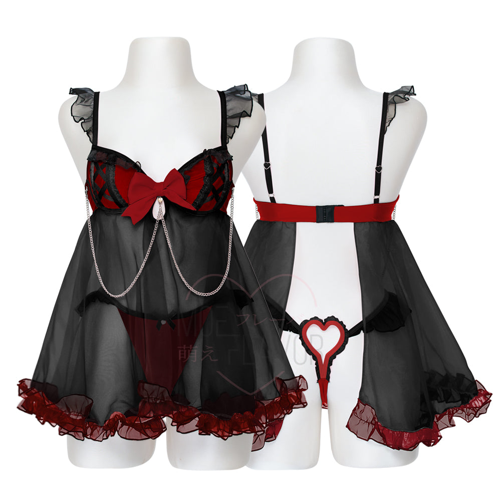 Jirai Kei Babydoll Lingerie Set
