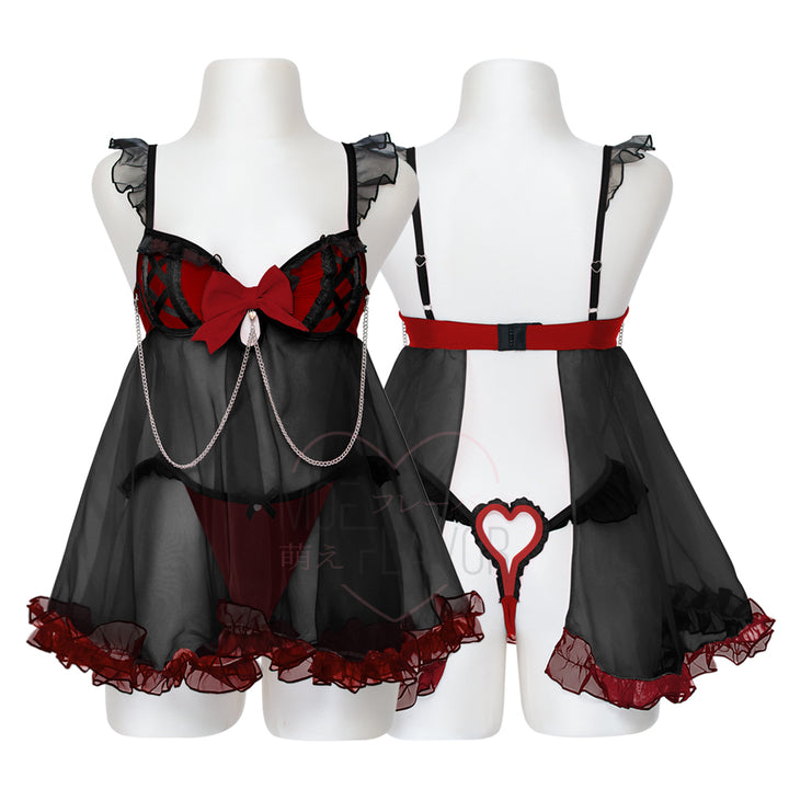 Jirai Kei Babydoll Lingerie Set