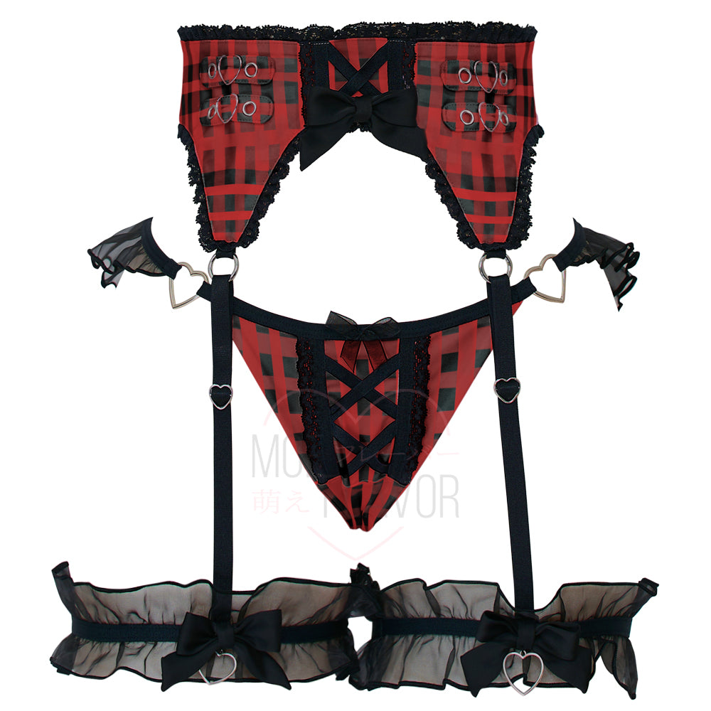 Jirai Kei Garter Lingerie Set