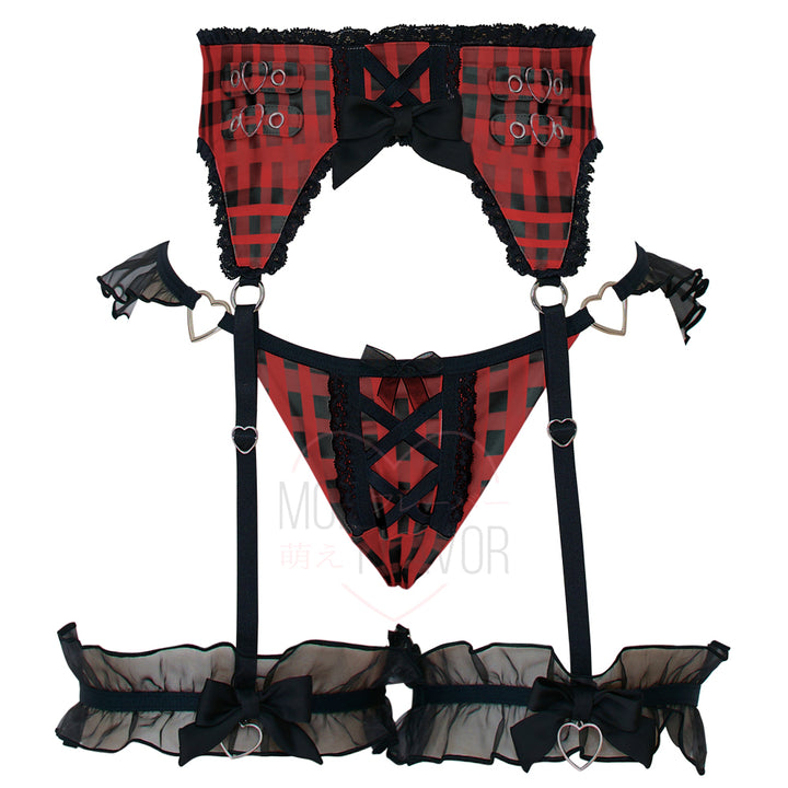 Jirai Kei Garter Lingerie Set