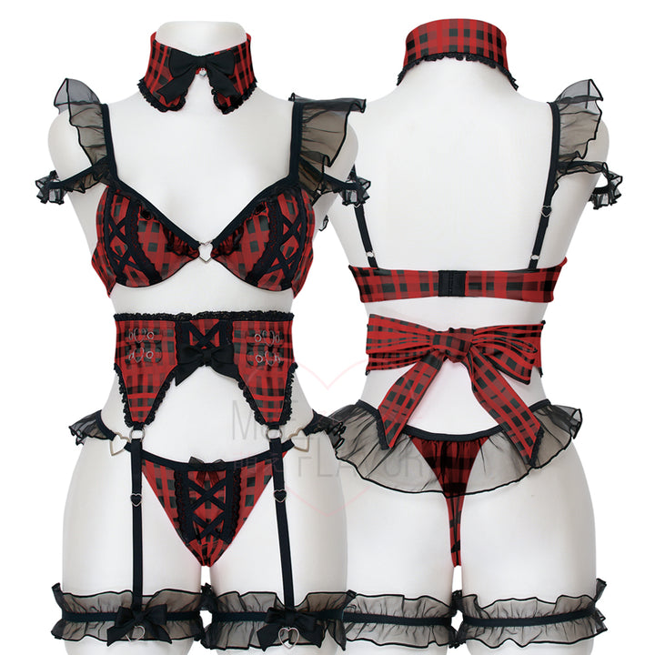 Jirai Kei Garter Lingerie Set
