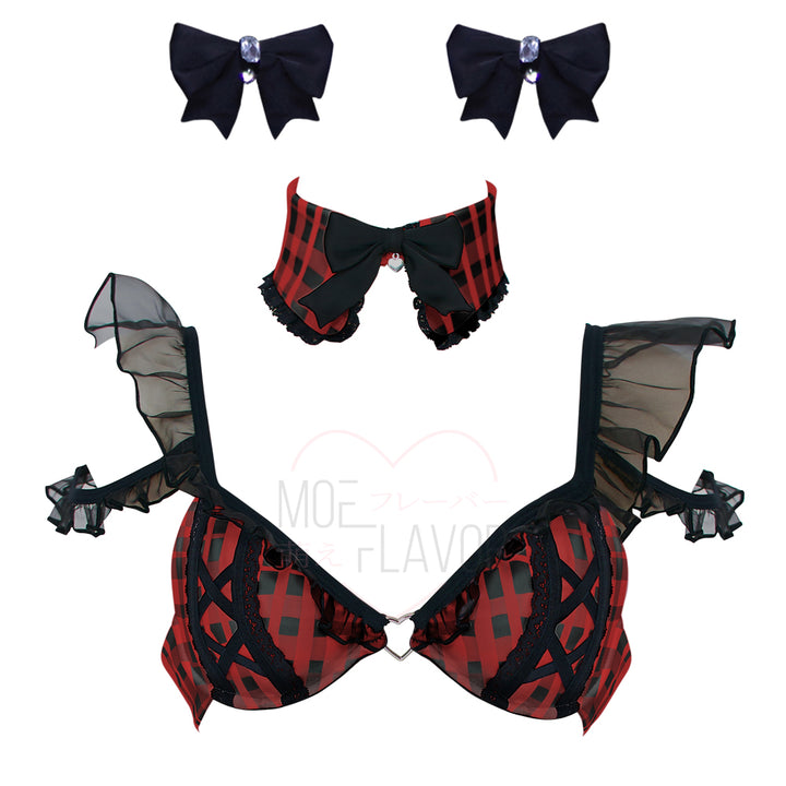 Jirai Kei Garter Lingerie Set