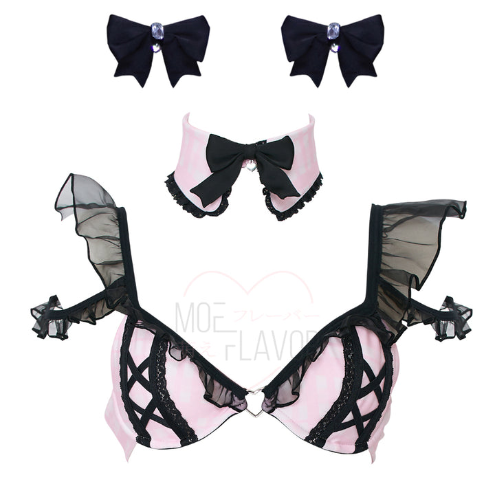 Jirai Kei Garter Lingerie Set