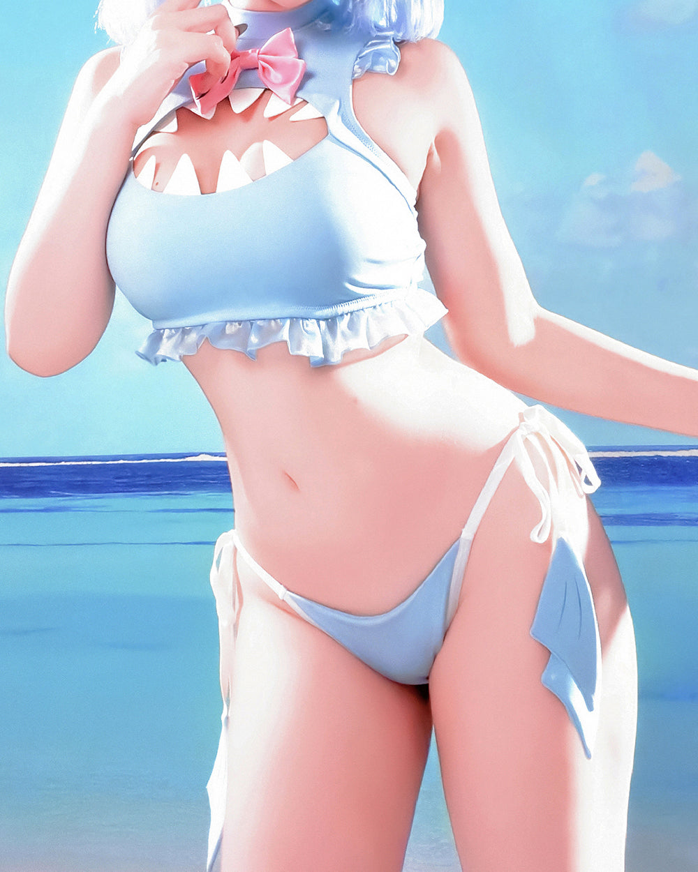 Kawaii Shark Two Piece