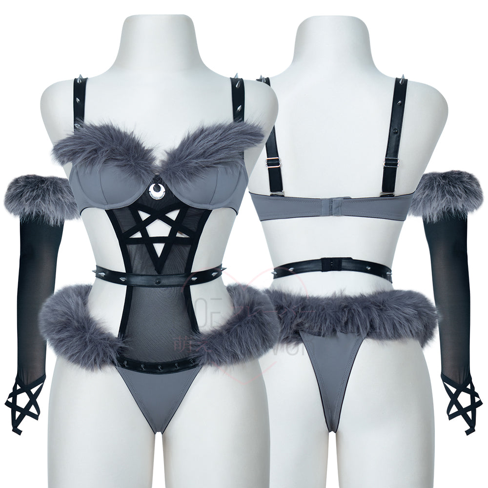 Loona Fur Lingerie Helluva Boss