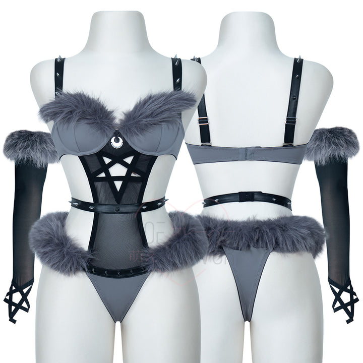 Loona Fur Lingerie Helluva Boss