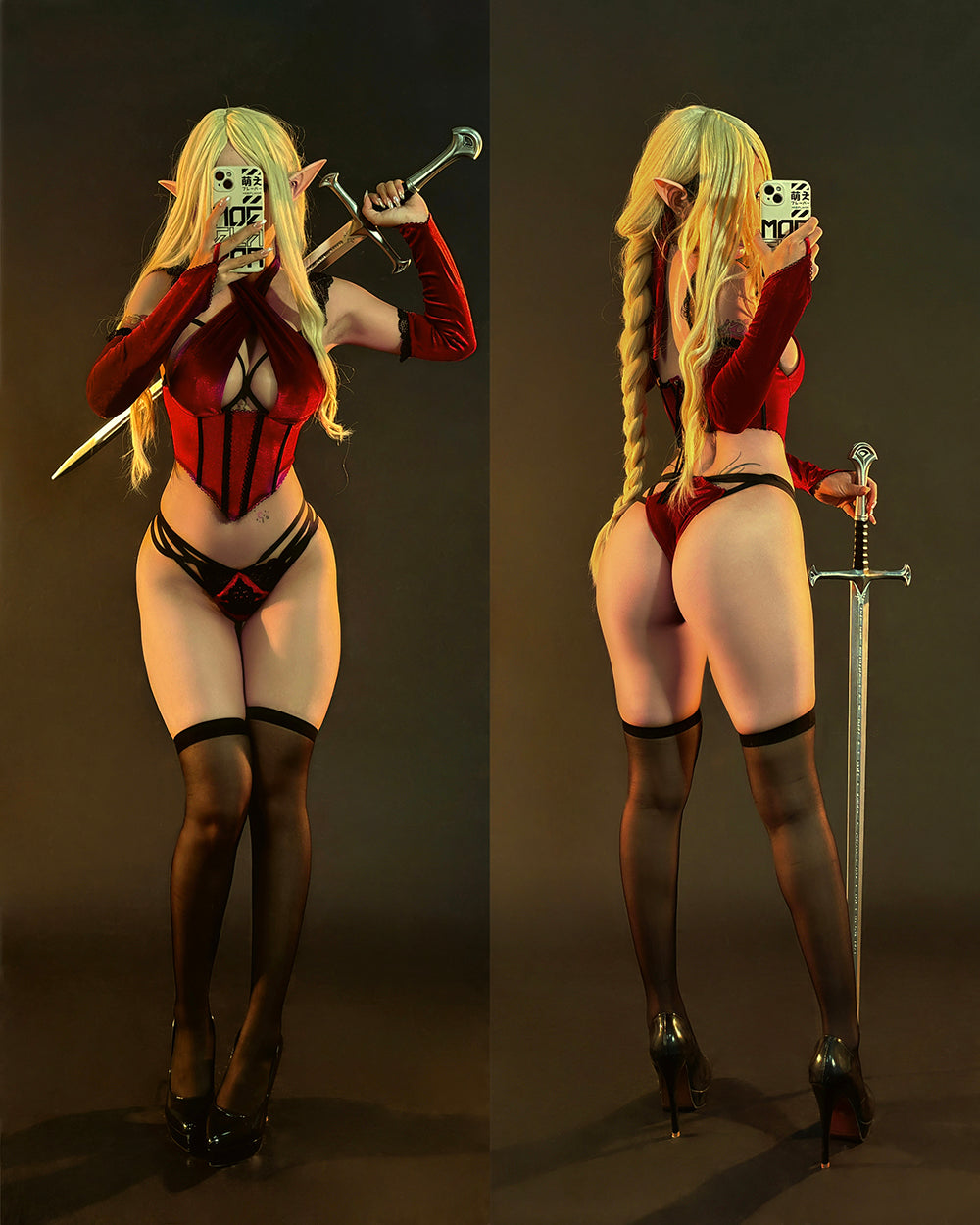 Harlot Lingerie Medieval Anime Costume MOEFLAVOR INTL Harlot Lingerie Medieval Anime Costume MOEFLAVOR INTL