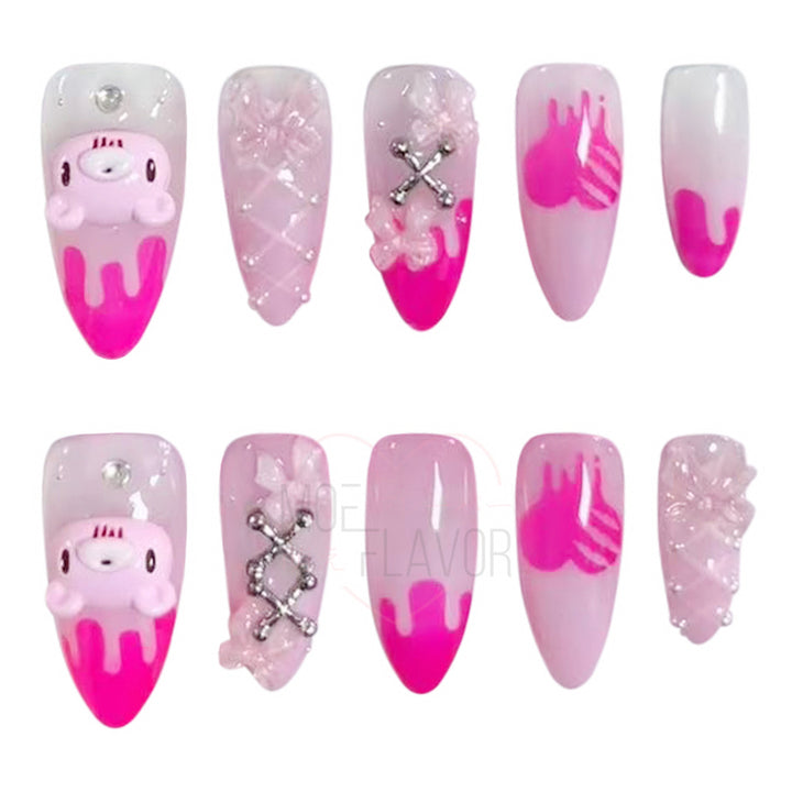 Pre-Order Press-On Nails [MF x Gloomy Bear]