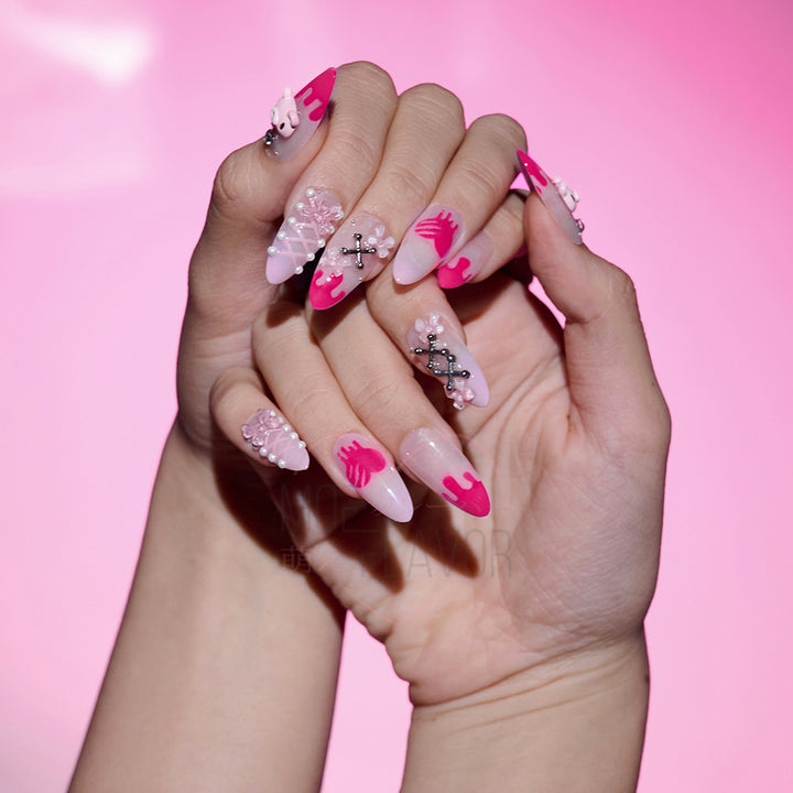 Pre-Order Press-On Nails [MF x Gloomy Bear]