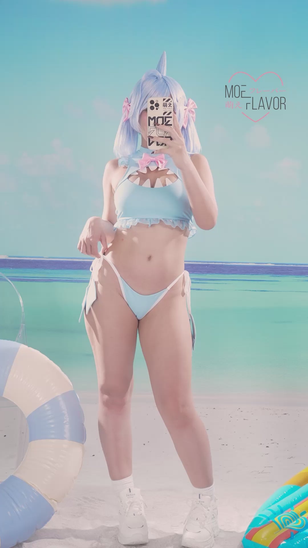 Kawaii Shark Two Piece